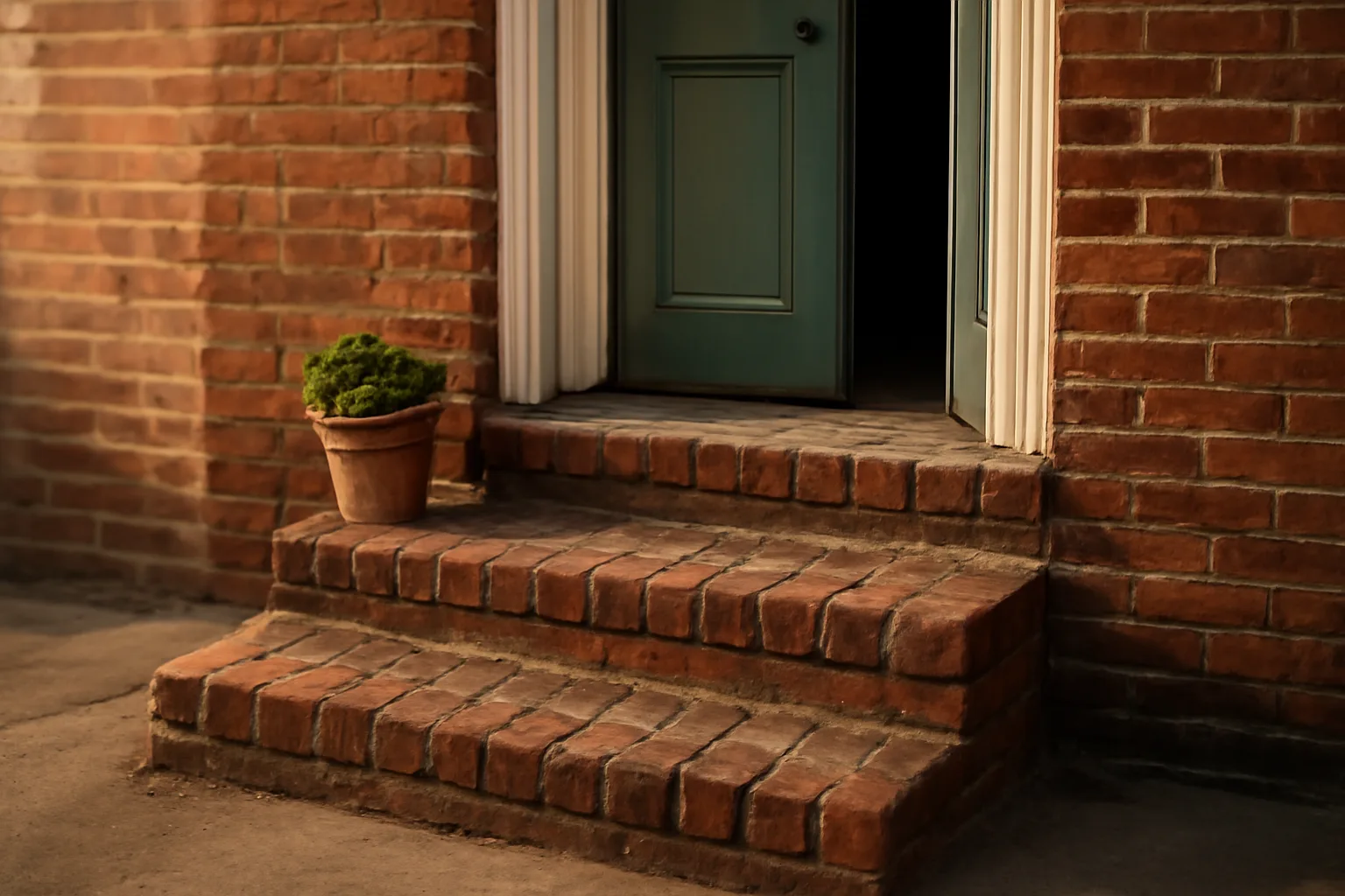 Baltimore rowhouse stoop representing a property needing a rental license lookup