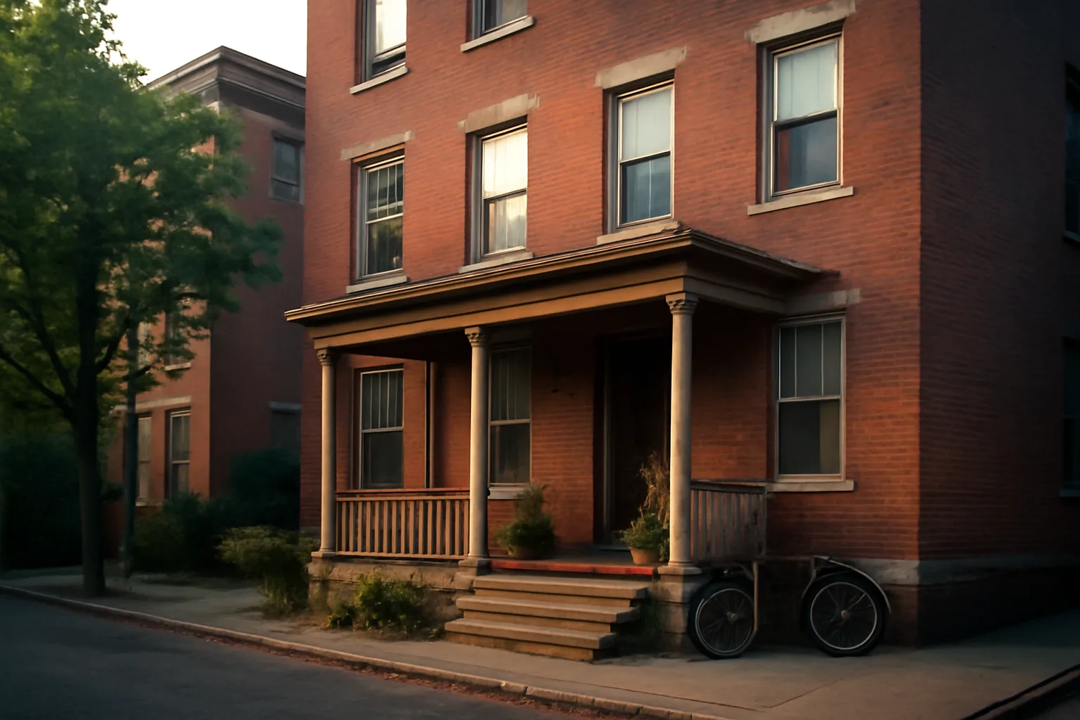 Boston triple-decker apartment building representative of short term rental registration properties