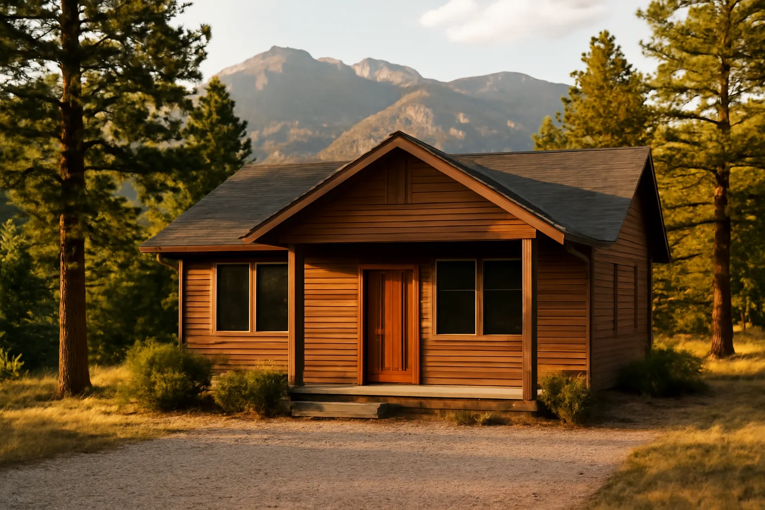 Colorado foothills rental home exterior representing Boulder County short-term rental license rules