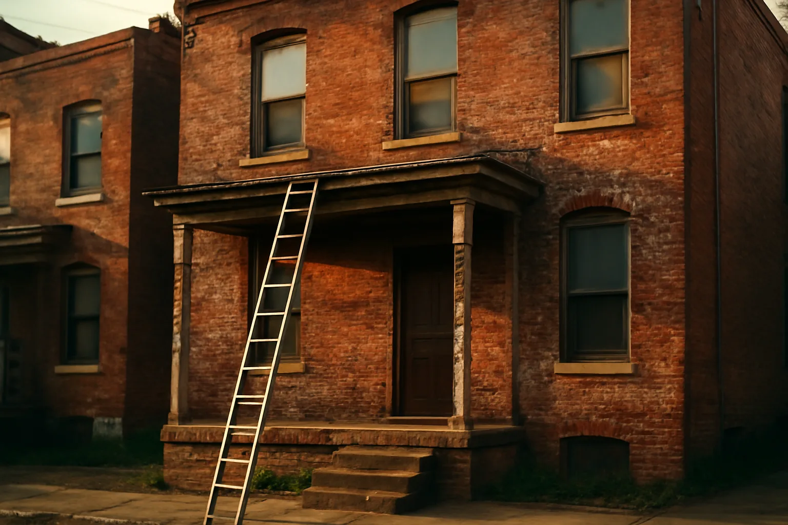 Brick two-family rental house exterior representing Buffalo NY rental registration compliance