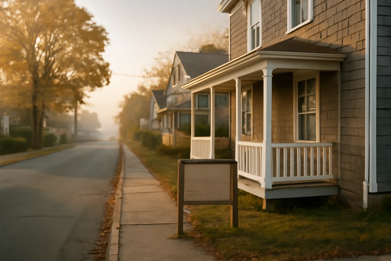 Shingle-style coastal home representing short-term rental registration requirements in a small town