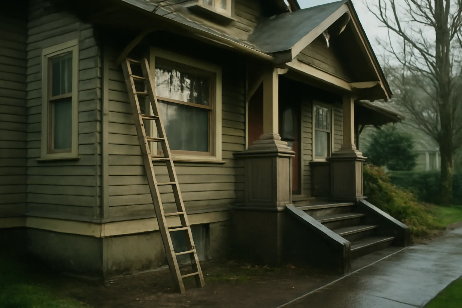 Seattle duplex rental exterior in morning light, related to rental property registration