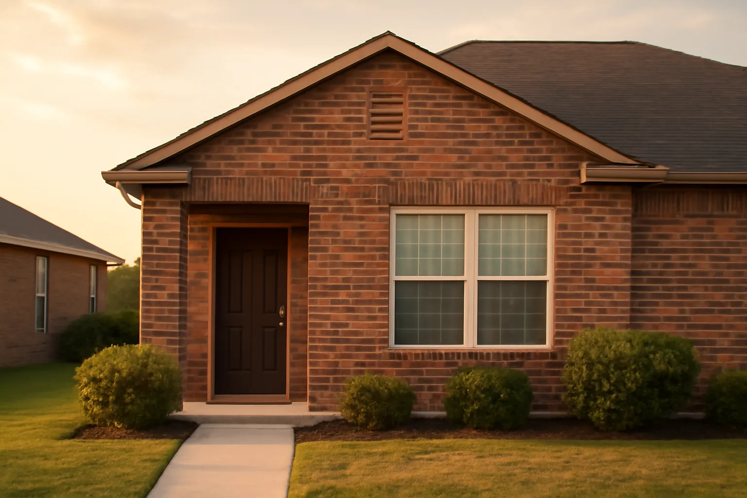 Suburban Texas rental home exterior representing Forney rental registration research