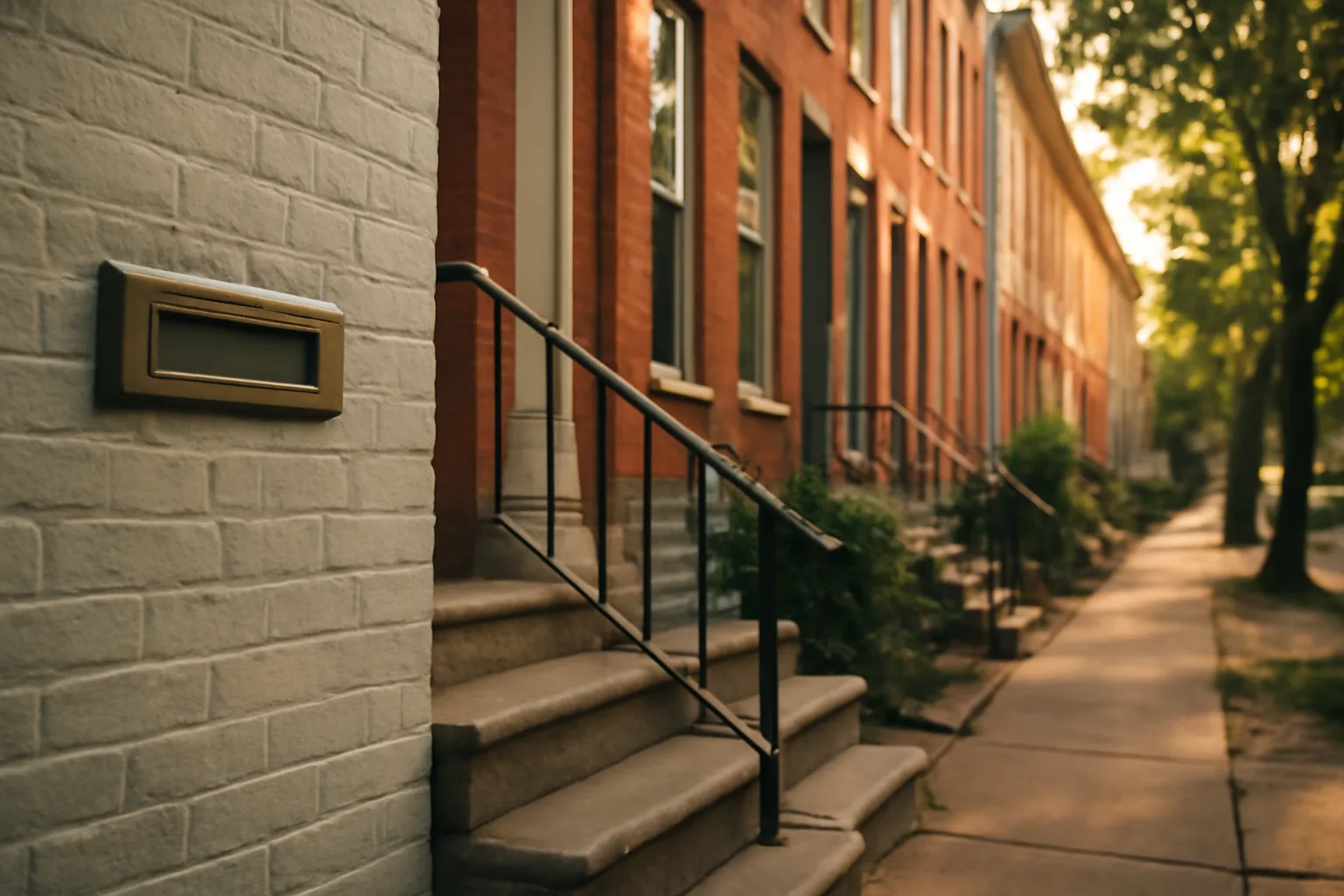 DC rowhouse exterior representing rental license and housing compliance costs