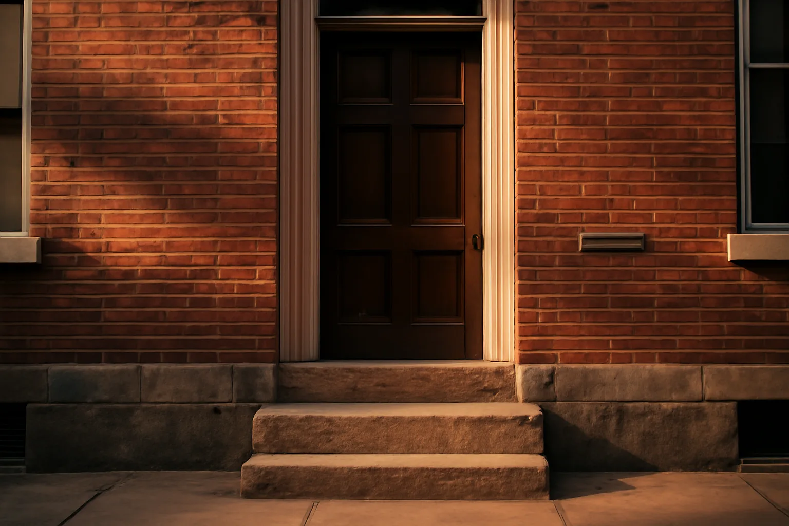 Philadelphia rowhouse entrance representing a rental unit without a license