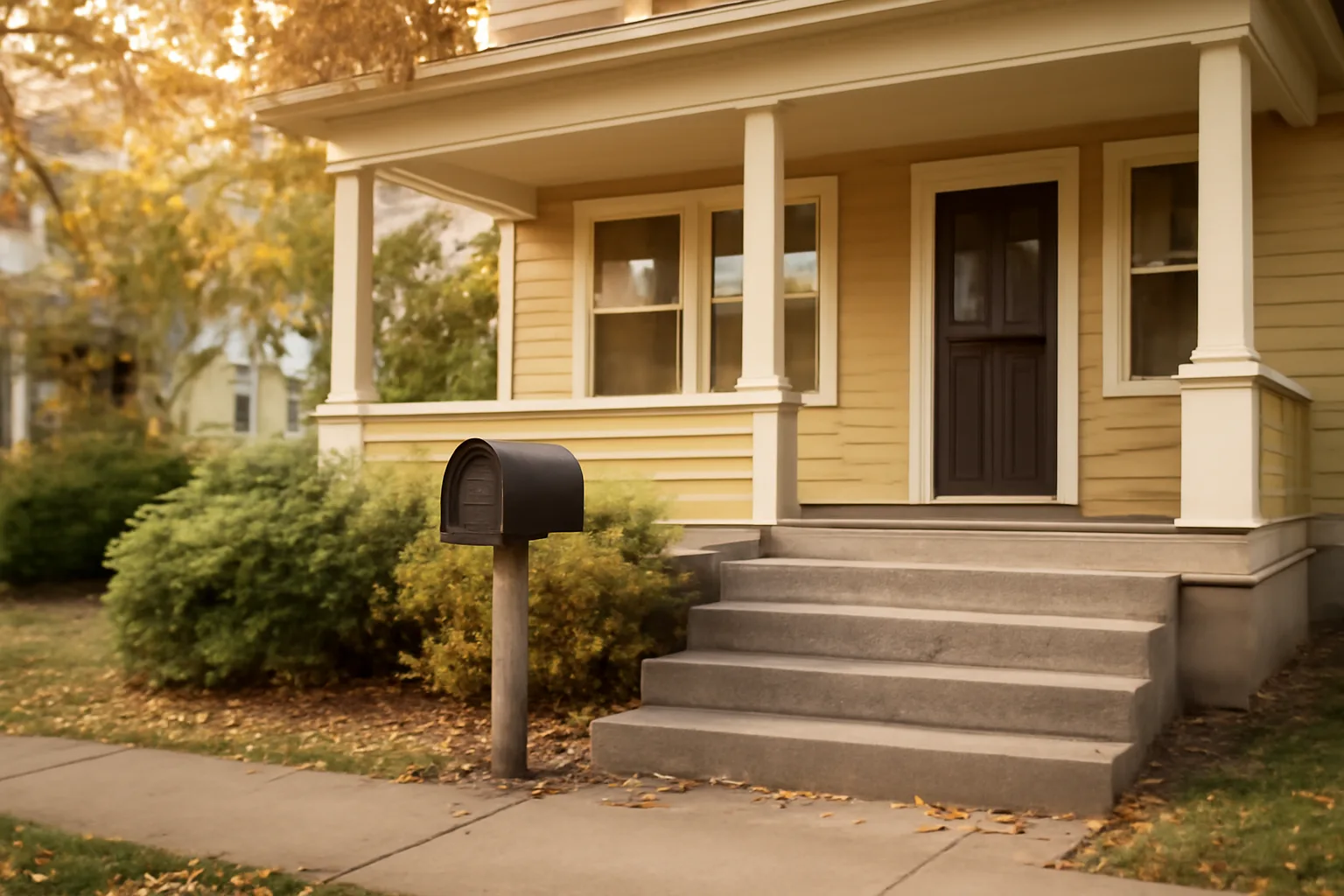Minneapolis duplex exterior representing a licensed rental property
