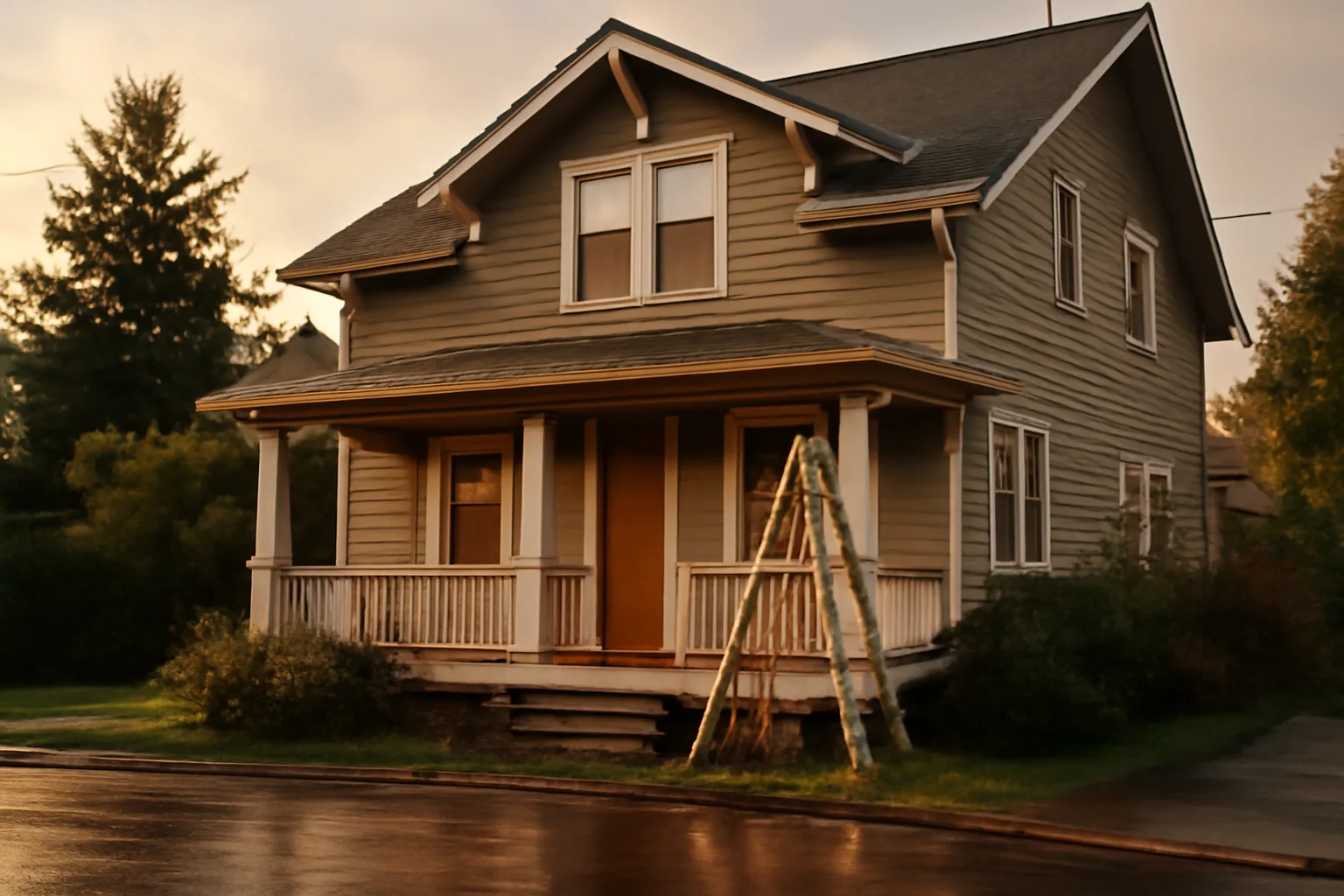 Duplex rental property exterior representing Portland residential rental registration fee research