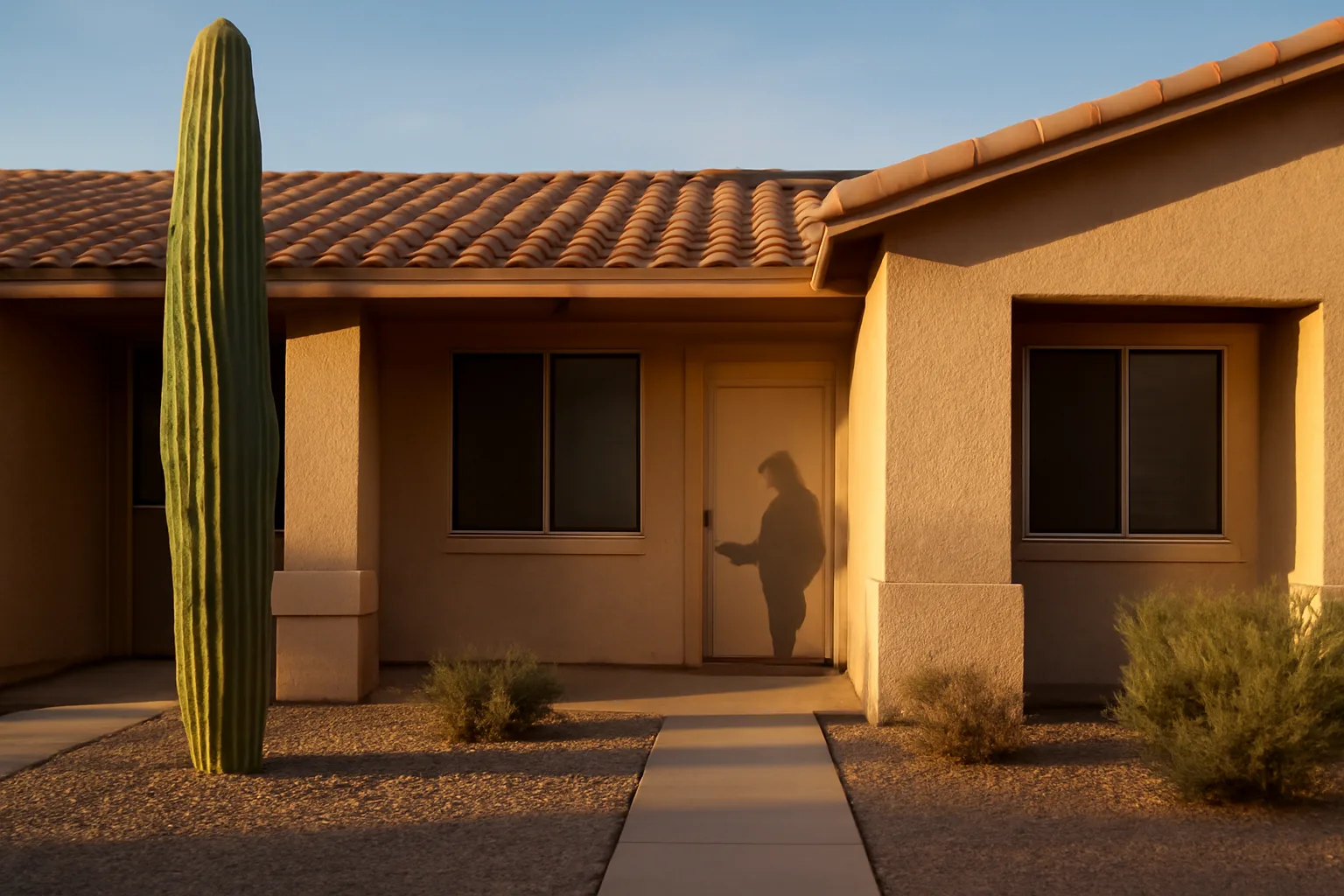 Arizona rental duplex exterior representing rental registration in Maricopa County